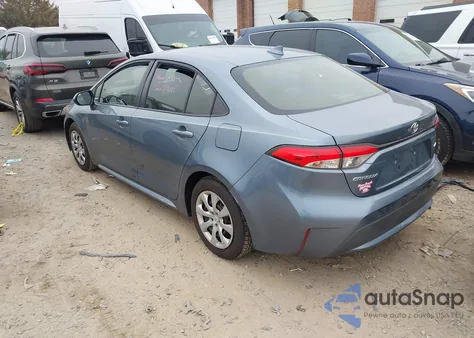 2020 Toyota Corolla Le z USA, uszkodzony, nr VIN JTDEPRAE4LJ014093